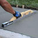 6' x 1-3/8" x 2" Buckaroo™ Straightedge with Level Vial Handle - DRP Tools