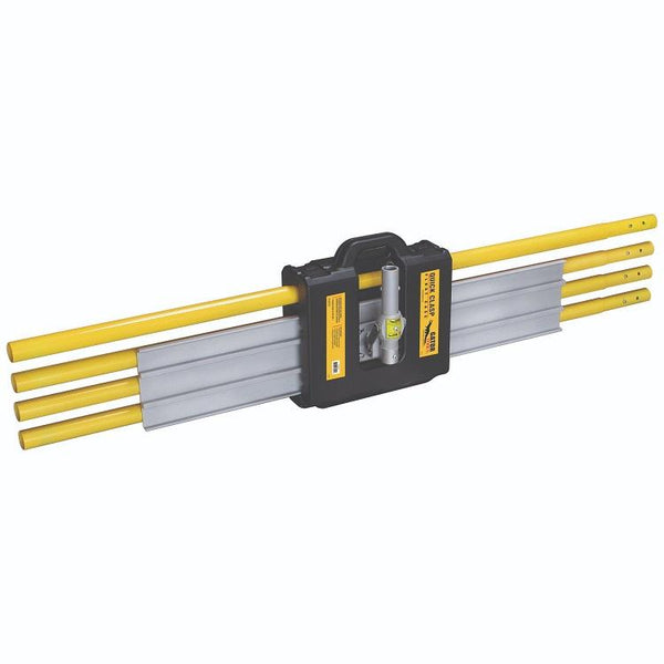 60" Square End Gator Bull Float Kit - 1-3/4" Handles - 1