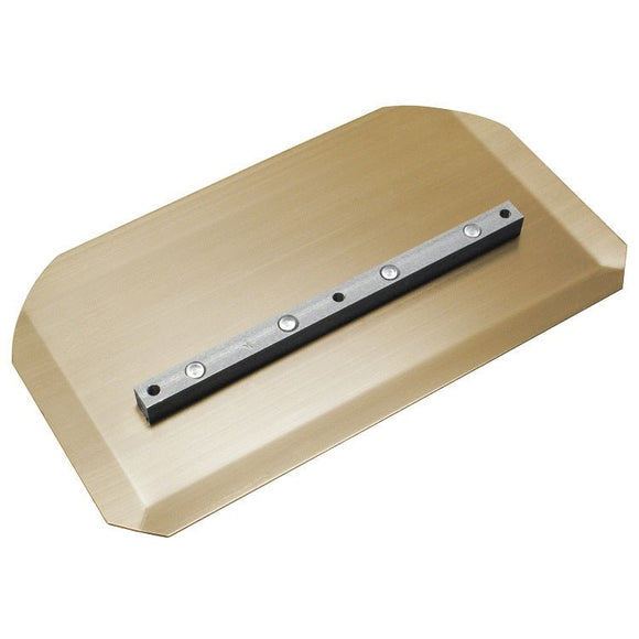 8" x 14" ProForm® Heavy-Duty Gold Combination Power Trowel Blade 4-Pack