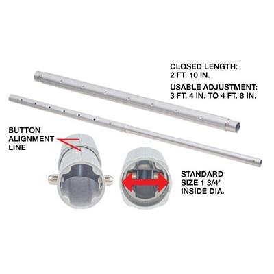 Crain 516 3" Stretcher Tube Aluminum - DRP Tools