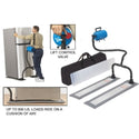 Crain 800 lbs. 2 HP 7.5 amp Heavy-Duty Air Lifter - 8