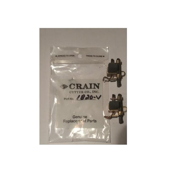 Crain Brush Holder Assembly & Brush Set for 825 and 820 Crain Undercut Saws - DRP Tools