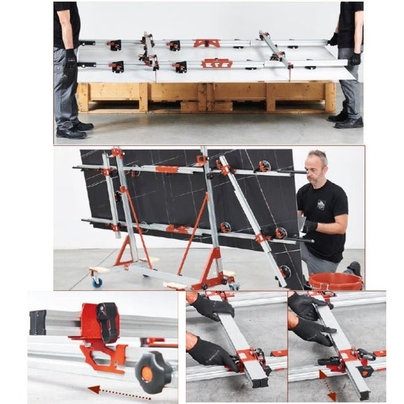 Easy-Move X-Light 10 Cup Tile Transport by Raimondi - DRP Tools