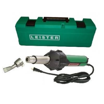 Leister Heat Gun  Triac ST w/ 3/4" Nozzle and Case