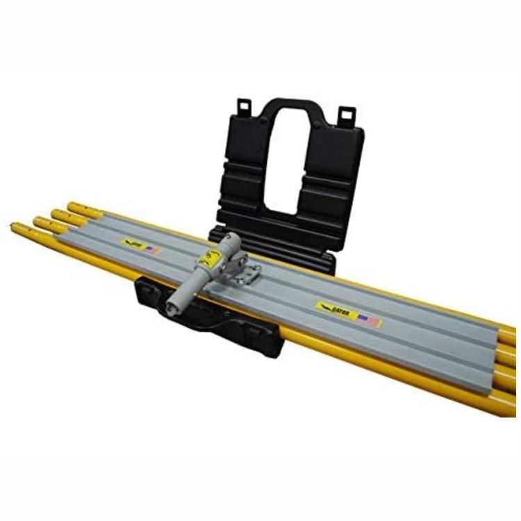 Quick Clasp Float Case™ with 36" Square End Bull Float, Gator Glide™ Bracket, and (4) 6' 1-3/4" Button Handles - DRP Tools