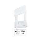 Raimondi 1/16" "Stone" Leveling System Clip 1/2" to 3/4" Thick Tile (1700) - DRP Tools