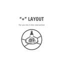 Raimondi Spin Threaded Spacer Post Cross ( + ) 1/16" Bag of 300 - DRP Tools