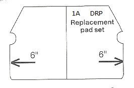 Superior Tile Cutter #1 pad set - DRP Tools